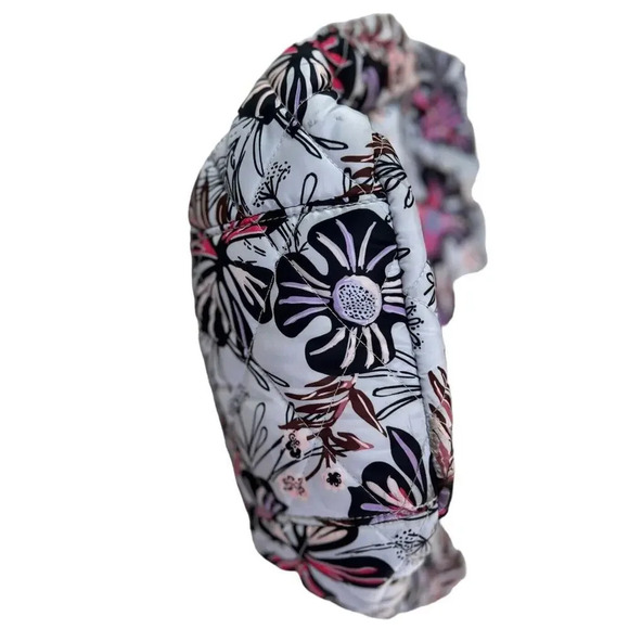 Vera Bradley Sun Washed Tropical Ultralight Quilted Crossbody Zip Pockets Adjust - Picture 6 of 16